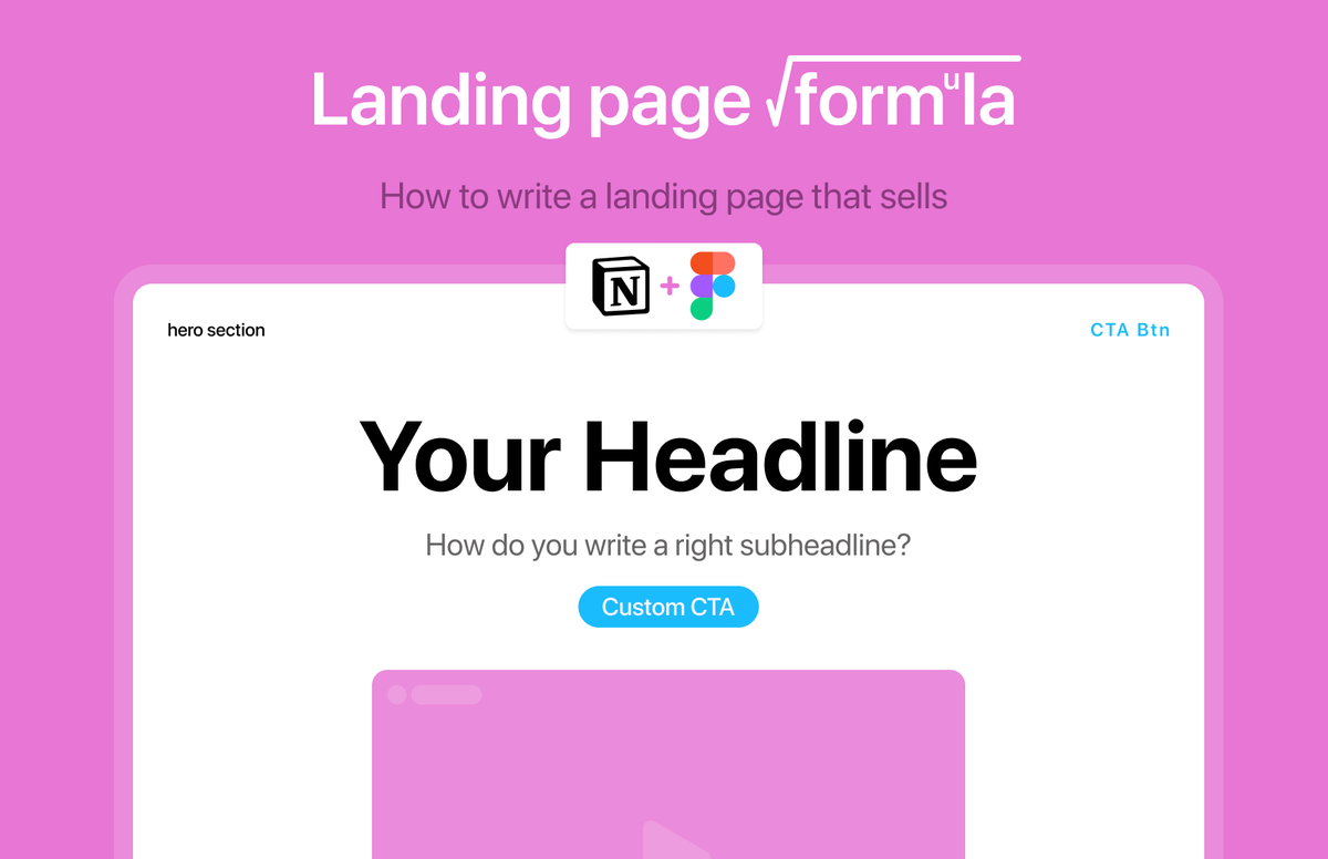 I created a FREE Landin Page formula guide:  
✅ 35+ copy examples 
✅ case study with 20+ sites
✅ 10+ templates for heroes

Want it ↓

▫️ Like
▫️ Follow
▫️ Reply "LP"

Retweet (if you're the best 🤗)
