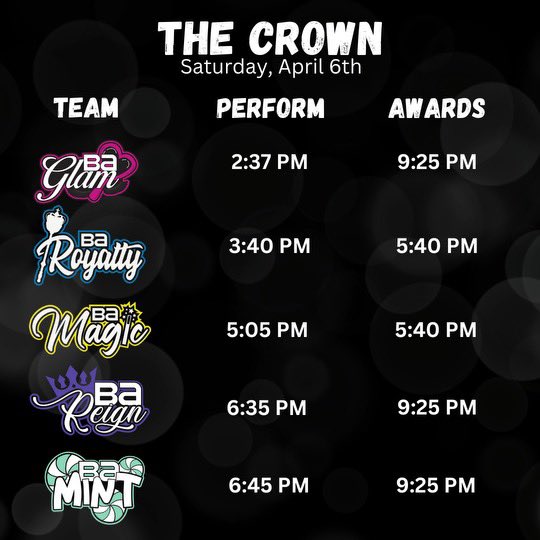 It’s day 1 of a dual event weekend at Sunshine Nationals as we take on The Crown! 🤩🅱️🅰️💪

#BrandonAllstars #BrandonStrong #BAWC #BAFamily #KnowOurName #WhoYouWith #Year29 #AllstarCheer #YouthSports #Bradenton