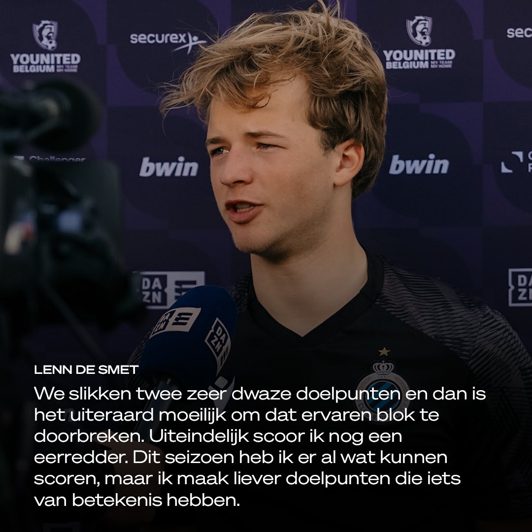 Onze coach & Lenn De Smet na #LIENXT 🗣️