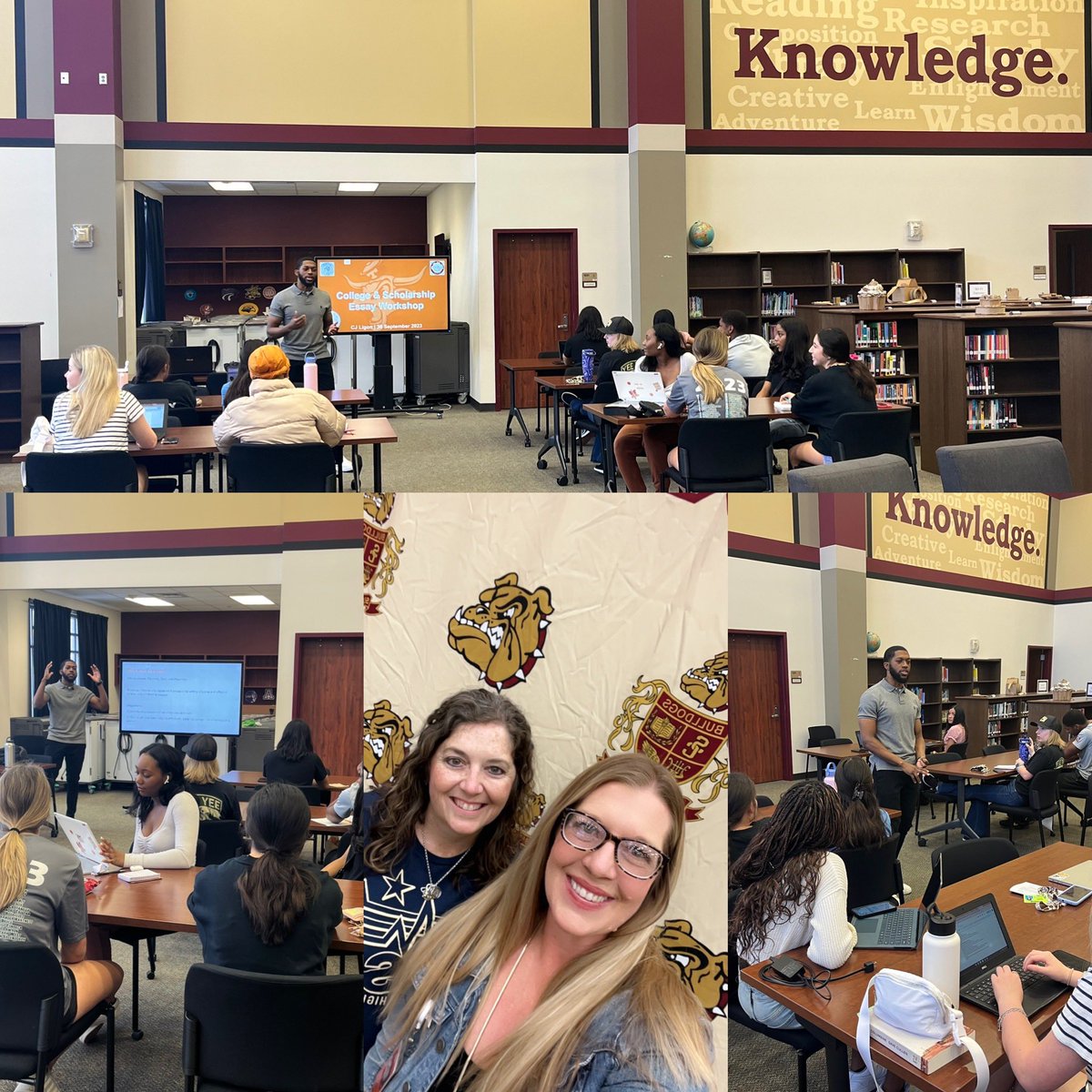 AVID and HOSA Juniors had a fantastic morning hosting a college essay and resume workshop by CJ Ligon. 🎉 We appreciate everyone who gave up time on a Saturday to prepare for applying to college. <a href="/SCHSHealthSci/">SCHS Health Science</a> <a href="/HumbleISD_AVID/">AVID</a> <a href="/HumbleISD_SCHS/">Summer Creek High</a>