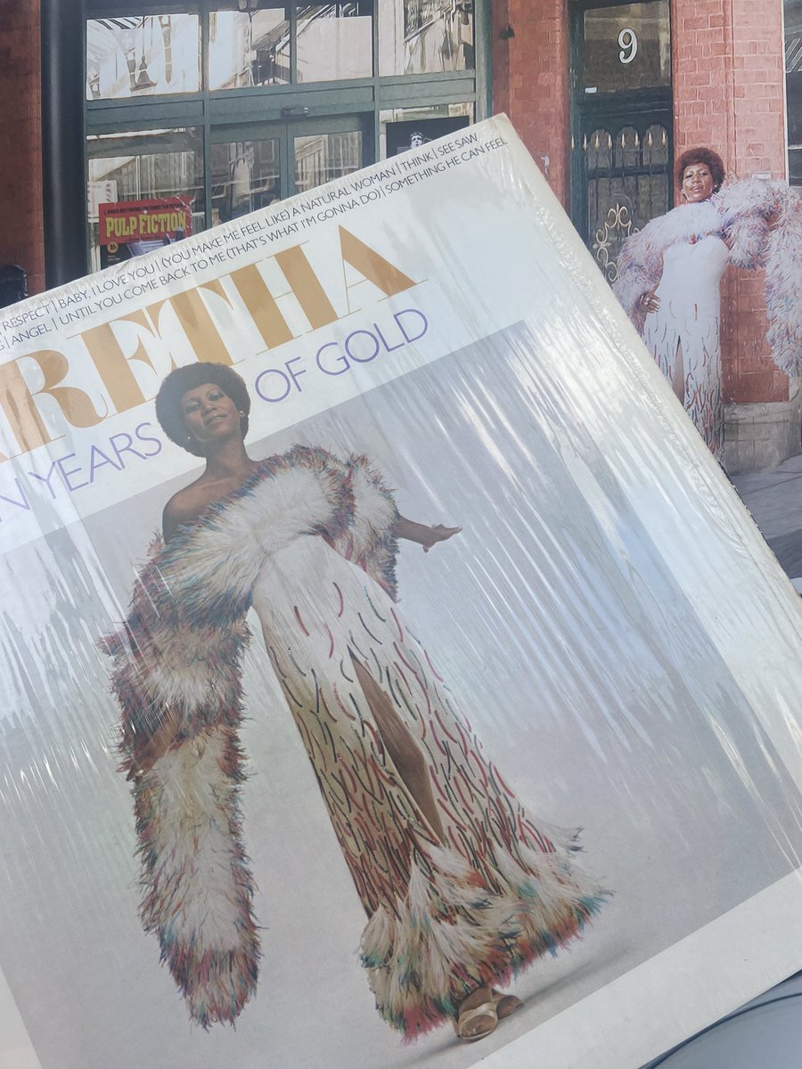 Day off and I’m Daydreamin with Aretha #vinylcommunity