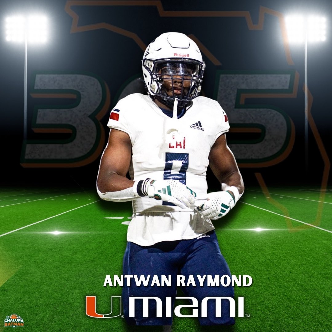 ChalupaBatmaan's tweet photo. 4⭐️RB Antwan Raymond #Watch25 #GoCanes 🙌🟩🟧 https://t.co/P9lZ6h96JV