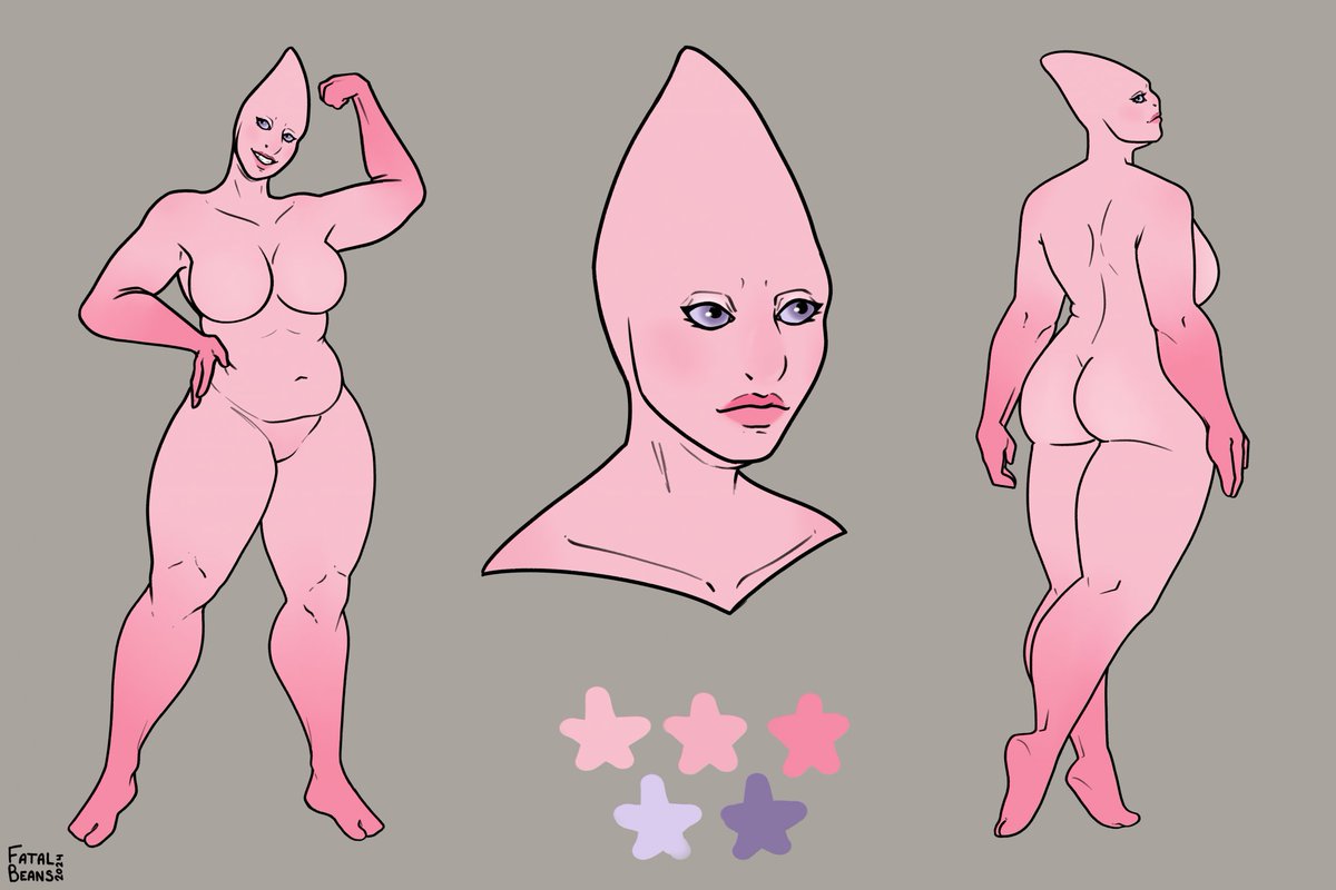 I got to design a STARFISH oc. Look at HER. I'm OBSESSED.
Commission for Luckydraco, for a friend. On Discord!