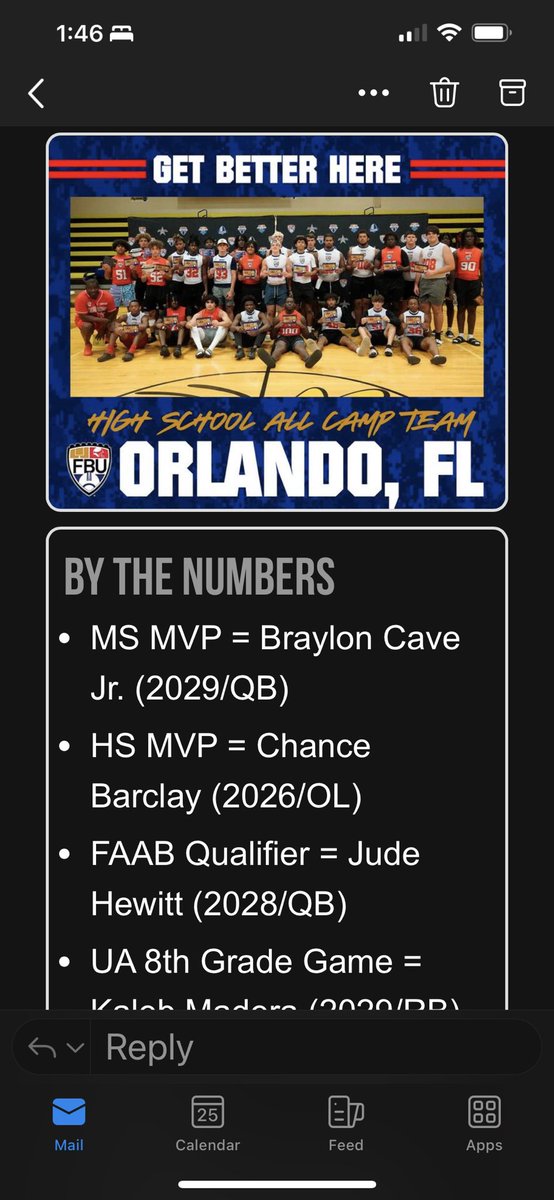 Not only did he punch his Top Gun ticket for Naples this summer but also made All Camp team this year. Lot of hard work went into the past year and couldn’t be more proud of him! Great job, Jude!!!