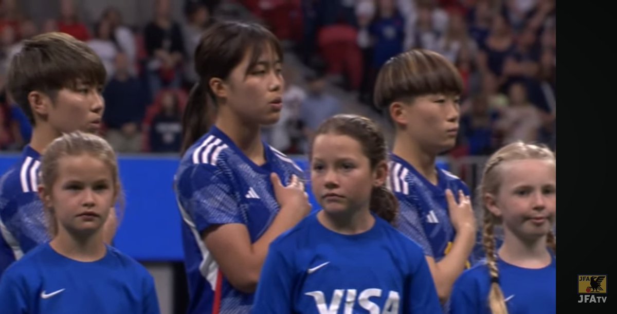 始まりました🇯🇵✨
なでしこJAPAN vs アメリカ女子代表
#JFATV(YouTube)
#なでしこジャパン 
#SheBelievesCup