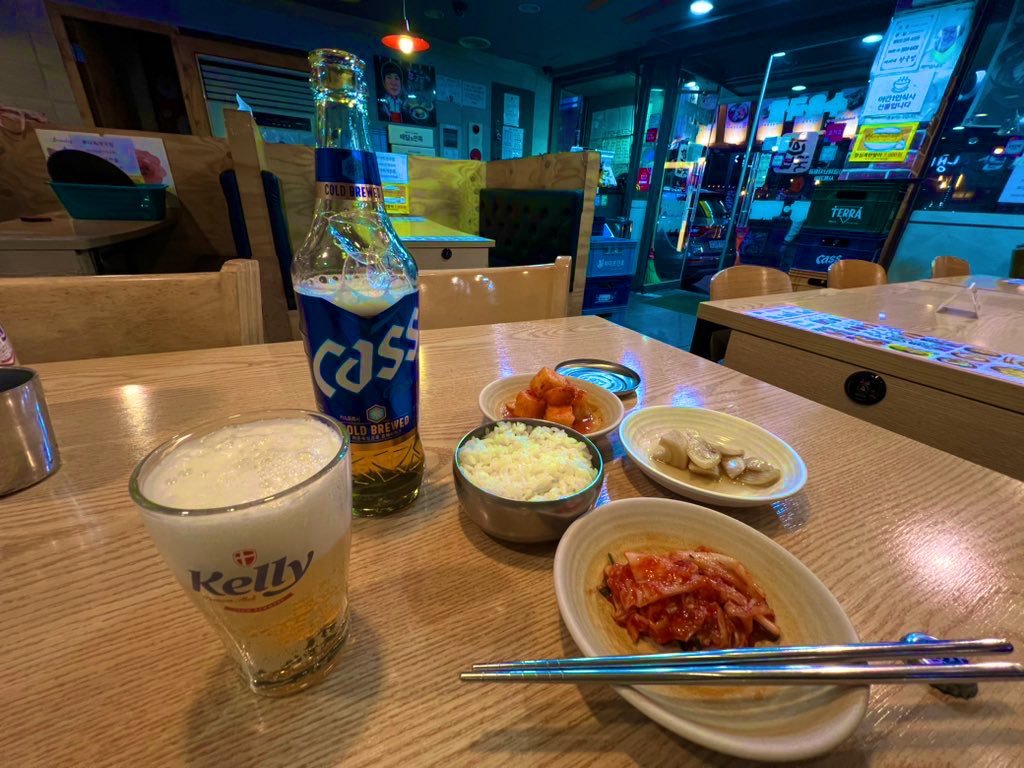 破廉恥極まりない永登浦で飲ってます！