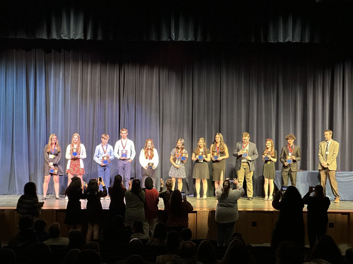 BrettRWoodcock's tweet photo. This afternoon I was able to attend the 18th Annual LHS Earth Science Symposium Awards Ceremony. The quality of the research completed by our 9th graders was incredible. Well done, Mrs. Barnell and Mr. Williams! Thank you for your leadership. #ThisIsLiverpool https://t.co/tL45Zfa2I1