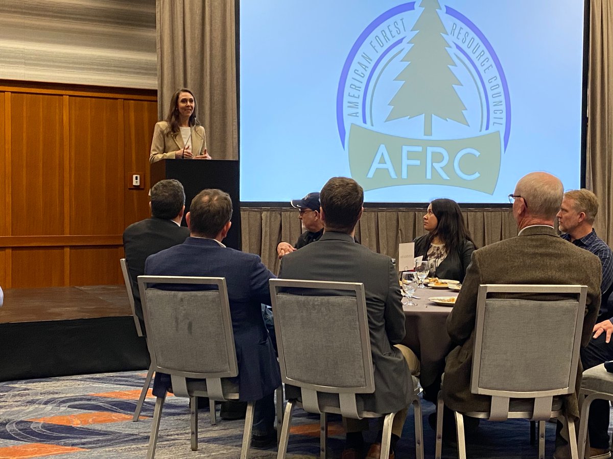 It was great to be back at AFRC’s annual meeting. There were so many great discussions on the work being done to make sure we have vibrant healthy forests. #wildfireprevention