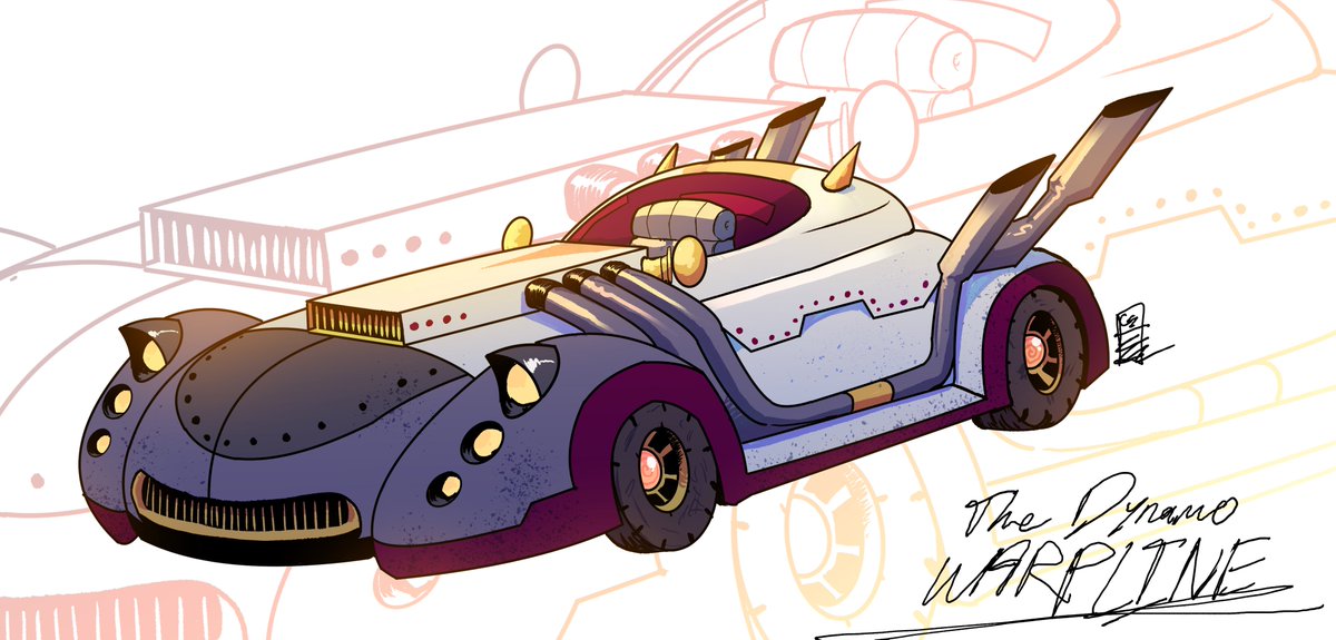 The utmost joy and appreciation I had teaming with Starly to bring who better than the Starline variant to Adrenaline Rush was so fun! And prior to that, teaming with @codetrillogy to design his car for the ultimate in Sonic adventures was equally awesome. Thank you BOTH! 👏👏👏
