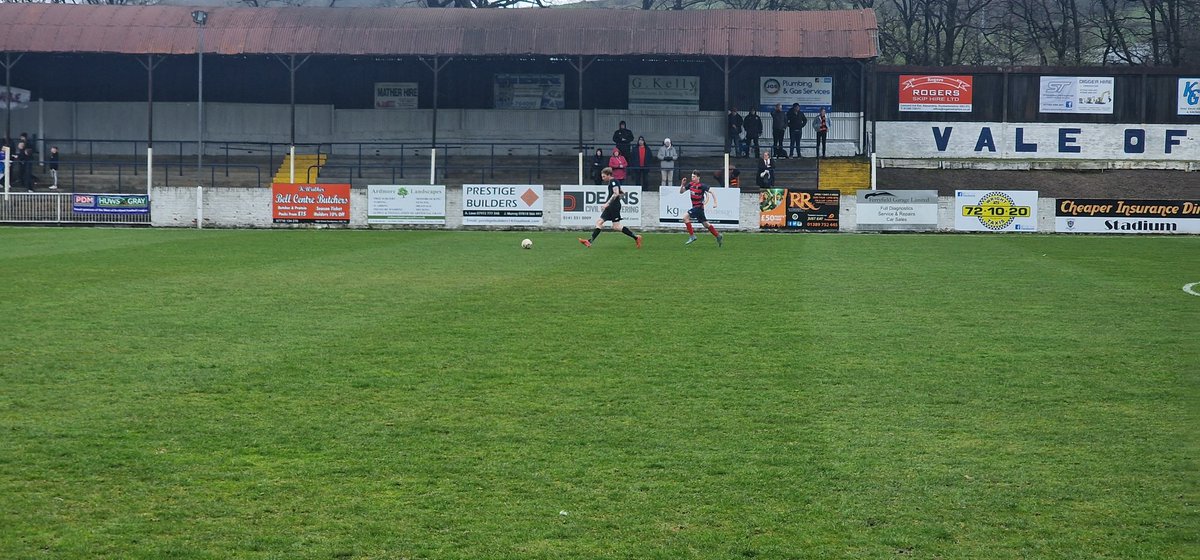 Saturday football <a href="/ValeofLeven/">Vale of Leven FC</a> 2-1 <a href="/IrvineVictoria/">Irvine Victoria</a> A late winner from a peach of a free kick hands us all three points on one of the windiest days I can remember a game being played in.