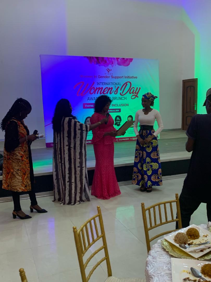 What a wrap-up #WomensMonth!

Grateful to all who nominated me for the Global Impact Award in advancing #GenderEquality 
 Thanks for honouring me  WINGSI
 A pleasant surprise!

How I miss Calabar. 

Dedicating thid to my girls in Yala! #EduPadYalaProject 
Keep soaring  

#IWD2024