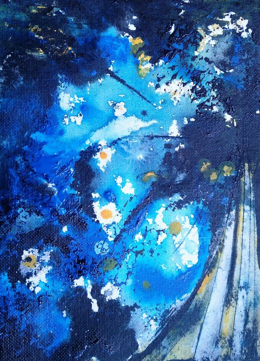 sanjaypunekar's tweet photo. Art of the Day: "blue harmony". Buy at: https://t.co/JQyPHXmA1A https://t.co/60ZrtQynzg