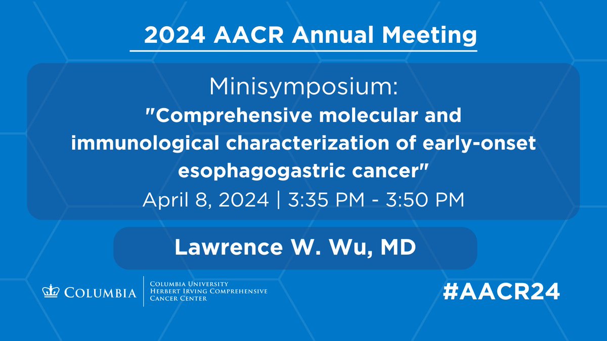 Early-onset esophagogastric cancer is on the rise - should these patients have different therapeutic strategies? The team (@RyanMoyMDPhD) used a database of over 5000 patients to identify molecular features and find potential therapeutic opportunities for treatment. #AACR24