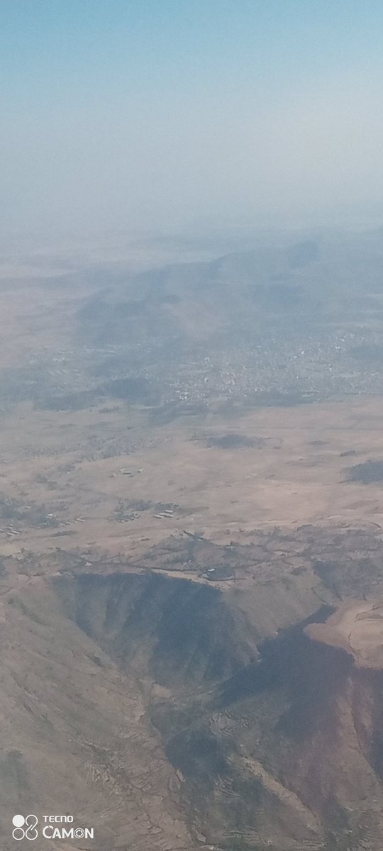 Shire from the above view when i was in flight 🛩️ from Adis to Shire💝💝