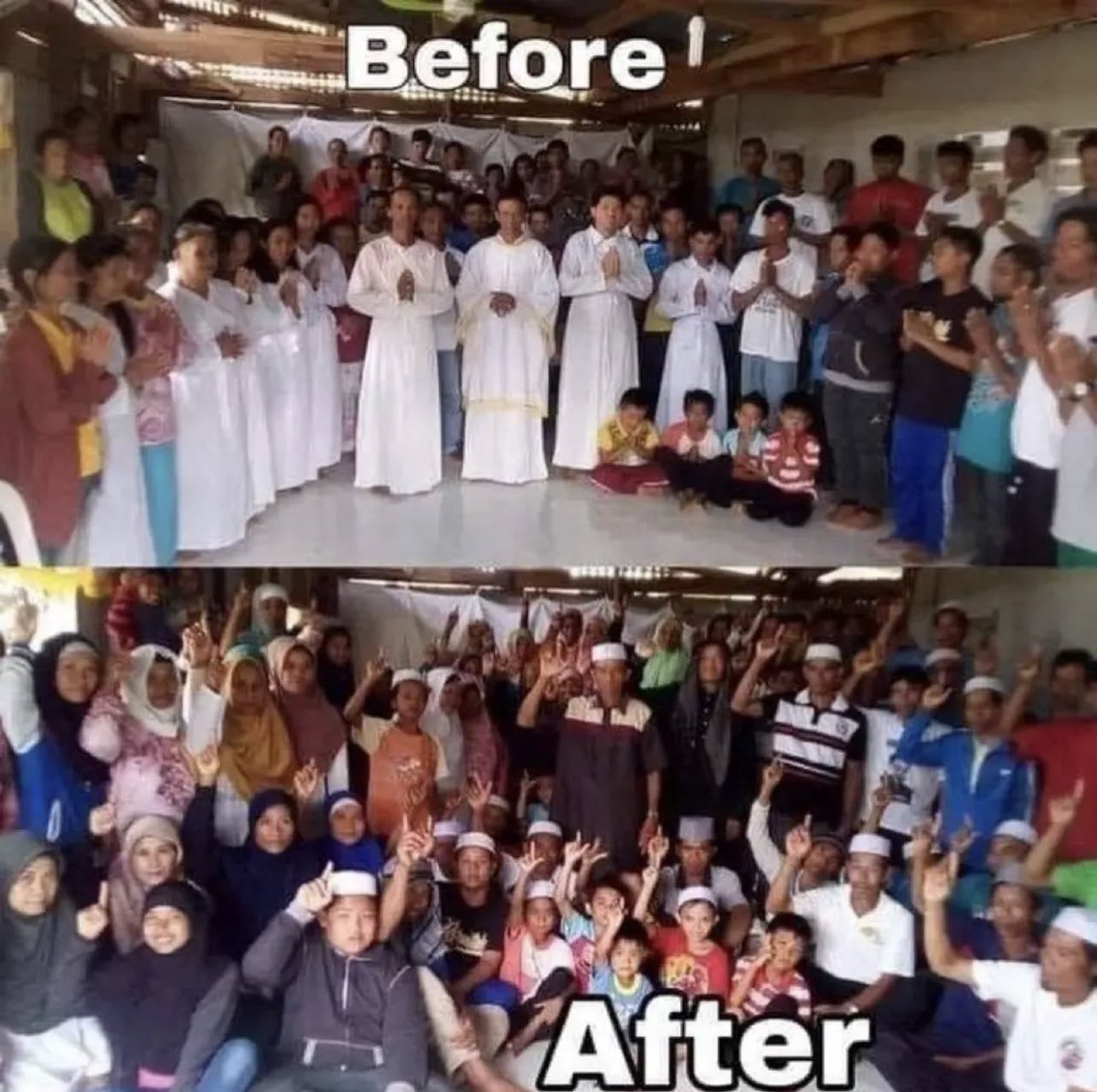 Allah guided the whole church in Philippines 🇵🇭