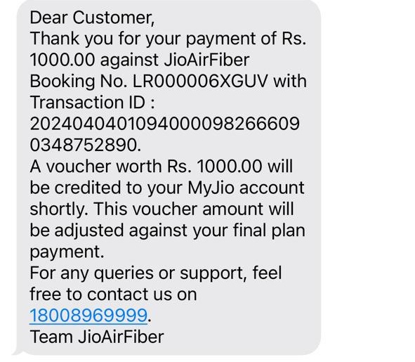 clara_rants's tweet photo. @reliancejio @KKRiders JioAirFiber is a SCAM!!!!!!!!!!!!.....your engineers keep giving excuses,  it's always tomorrow tomorrow tomorrow. https://t.co/ggbvALfAAJ