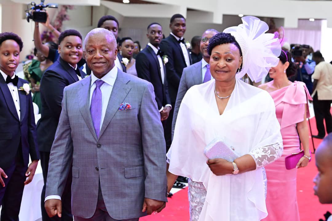 Congratulations Rt. Hon. @AmamaMbabazi & Canon Jacqueline Mbabazi on celebrating 50 Years of marriage. What an inspiration! May God continue protecting you.
