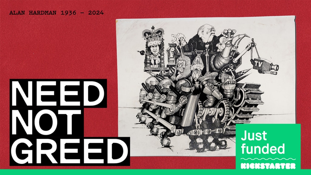 Excited to announce that we have reached our Kickstarter goal for 'Need Not Greed' by Alan Hardman. Thank you to everyone who has supported the book so far. With only three days to go, there is still time to become a backer for this fantastic book. 🔗 1854.photo/NeedNotGreed