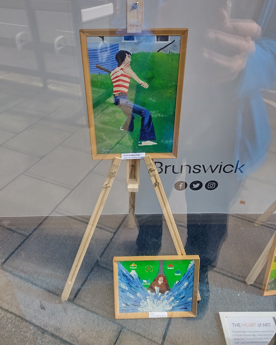 Have you checked out local artist @peterswidrak's amazing artwork in our windows on York Place yet? 🖼️ It will only be there for a couple more weeks so come and take a look before its gone! 🎨✨ If you are interested in any of the pieces, please email artmakesmesmile@gmail.com
