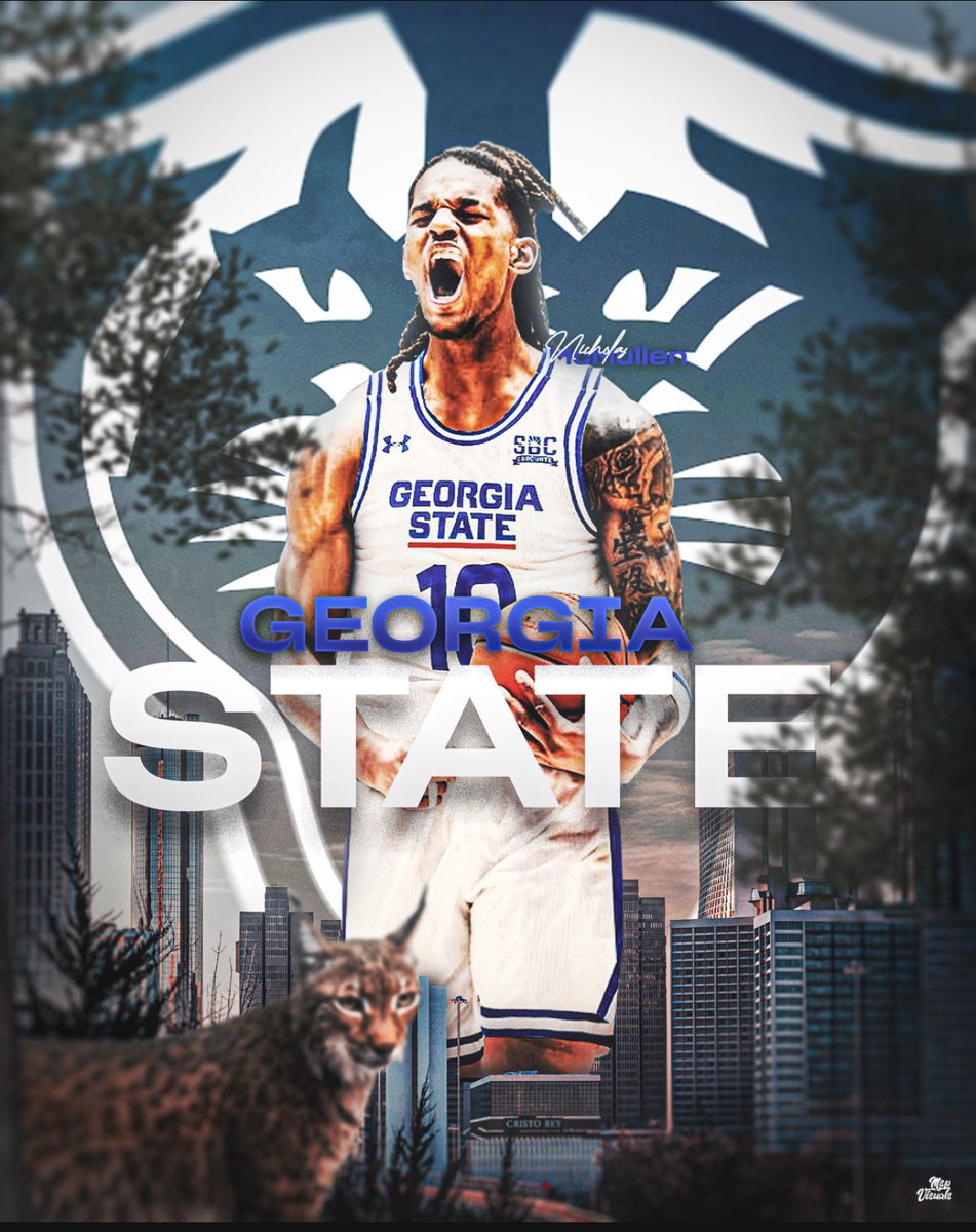 🚨UNC Asheville transfer Nicholas McMullen has committed to Georgia State, per his social media 

📊The 6’8” senior averaged 9.9 PPG and 5.8 RPG. Also played at Murray State

#GeorgiaState #CollegeBasketball #SunBeltMBB
