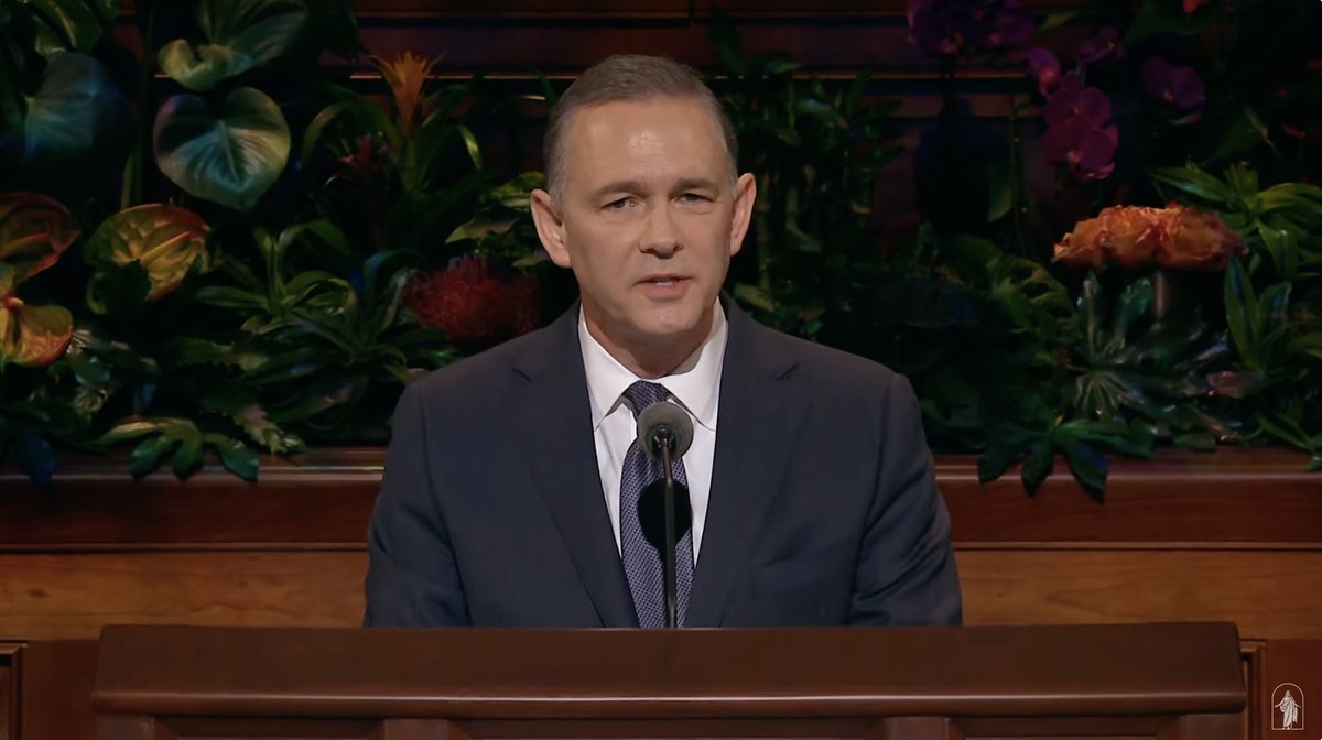 “Rather than sending us a pillar of light, the Lord sends us a ray of light, and then another, and another.” — #ElderDushku #GeneralConference