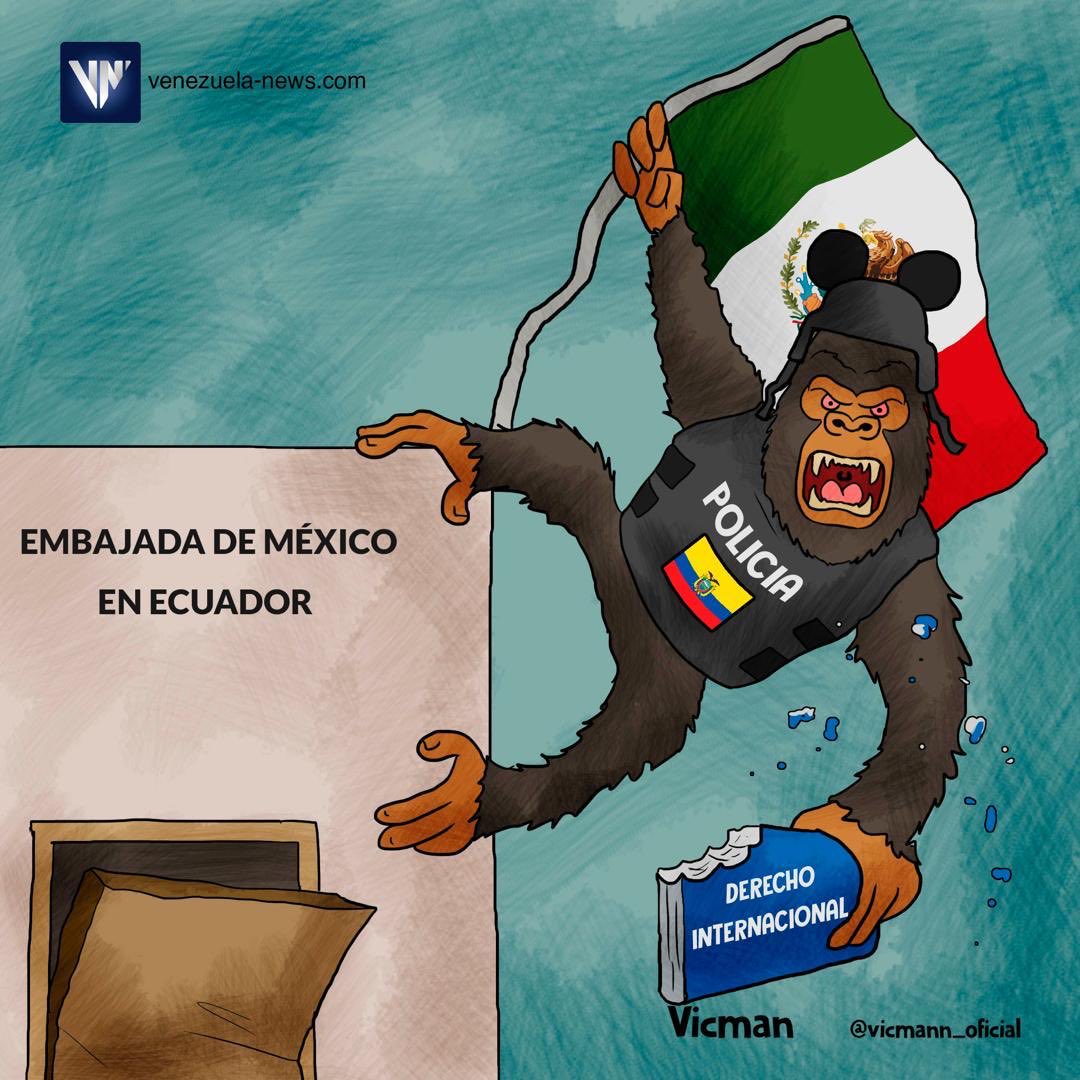Vergüenza lo del gobierno de Ecuador en la Embajada de México