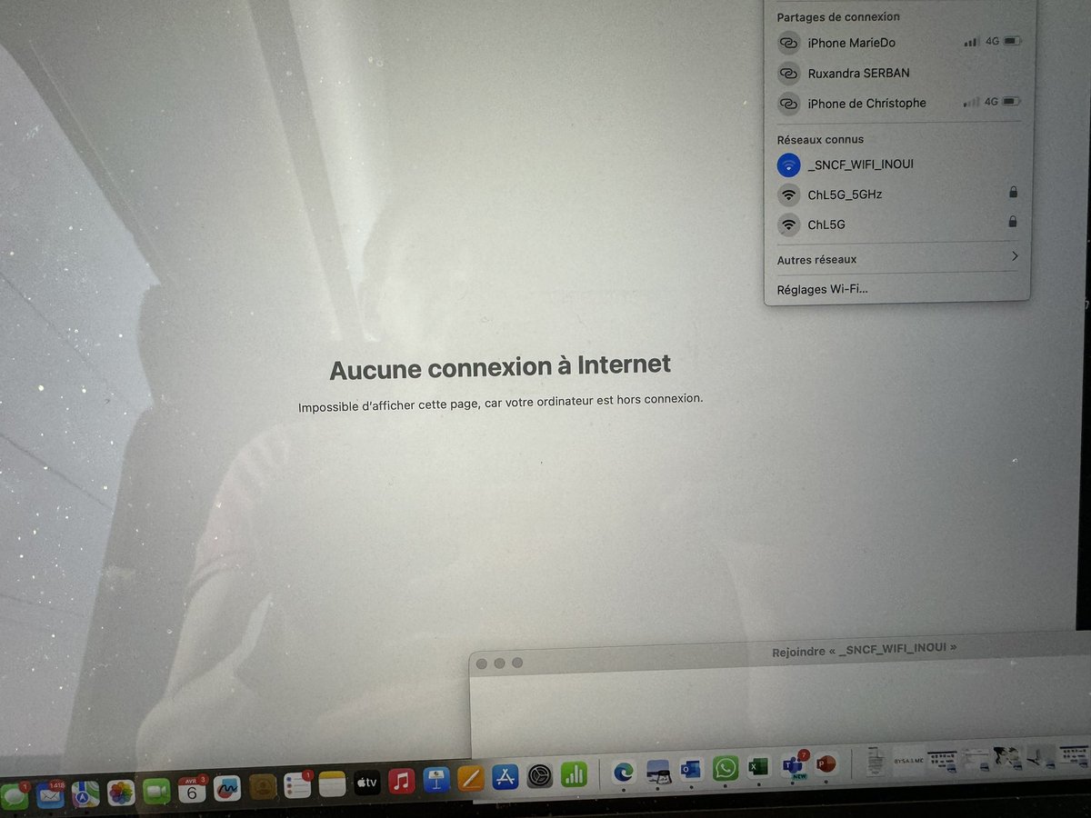 Poor Wi-Fi in <a href="/SNCF/">❌</a> TGV today. In contrast, @DeutscheBahn, <a href="/Thalys/">Thalys</a>, RET, Amtrak offer solid connections. Time for SNCF to consider @Icomera? #WiFiTGV #TrainTravel