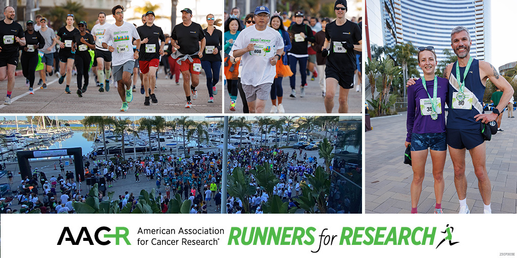 We had a beautiful morning and a great turnout for our
@AACR #Runners4Research annual 5k walk/run. #AACR24