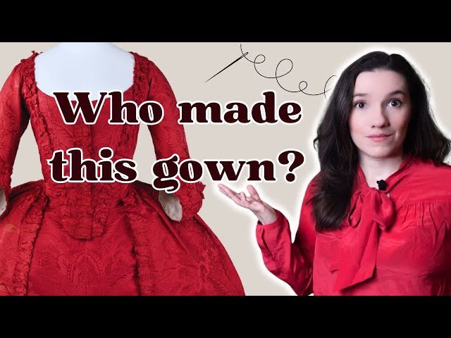 A little Saturday treat! I have uploaded a new video to my YouTube, all about who made gowns in the 18th century. youtu.be/5a1kpM19NV0?si…