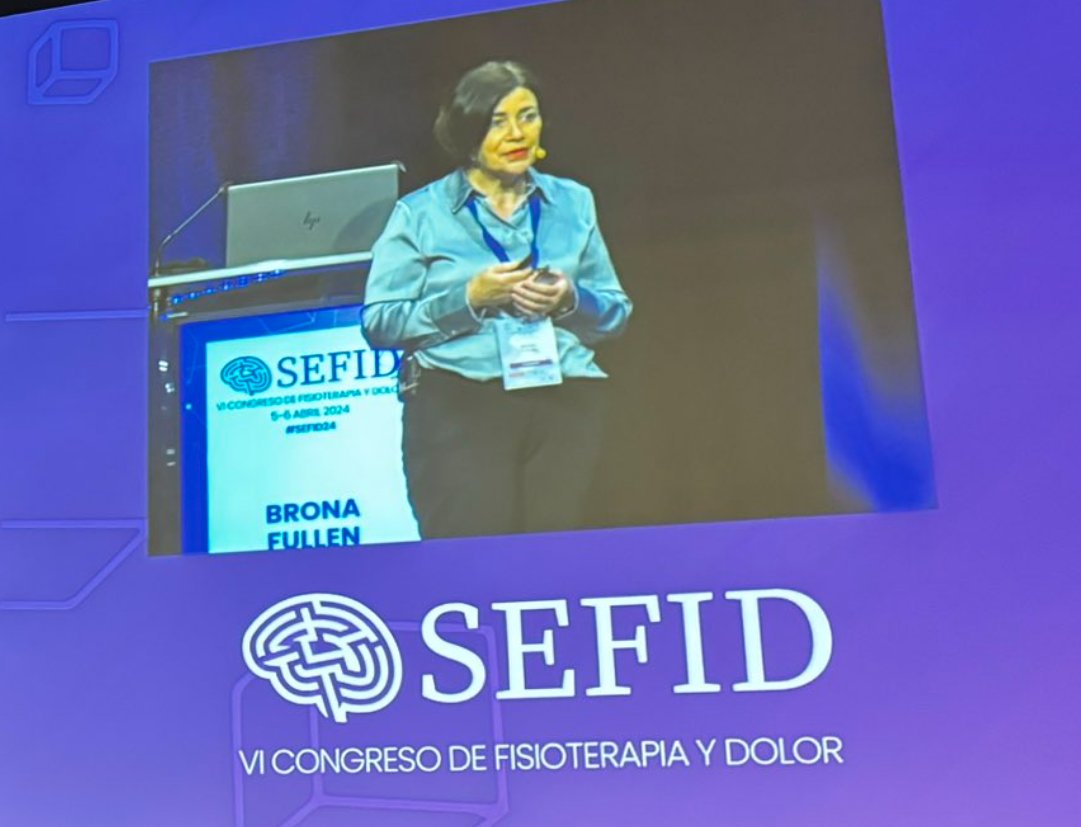 Delighted to present how @EFIC_org supports physiotherapists @sefid_oficial #SEFID24 congress.....thanks to all the @sefid_oficial members who support our work too...... @MH_DK @NathanHutting @ucddublin