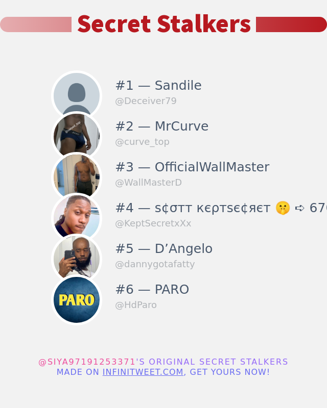 I just discovered who visited my Twitter profile!

infinitytweet.me/secret-stalkers

⠀
