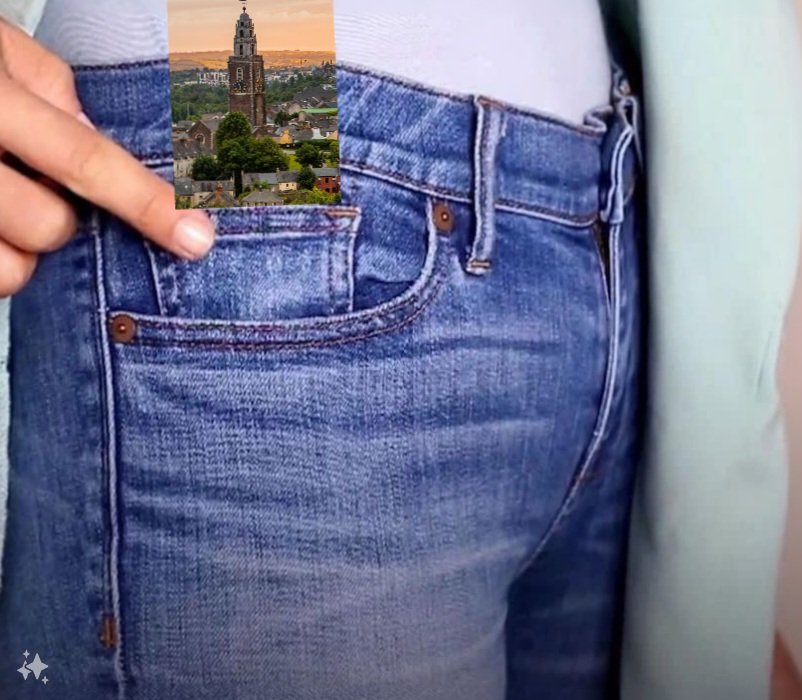 Very few people know this, but that tiny pocket in your jeans is there for a tiny picture of Cork