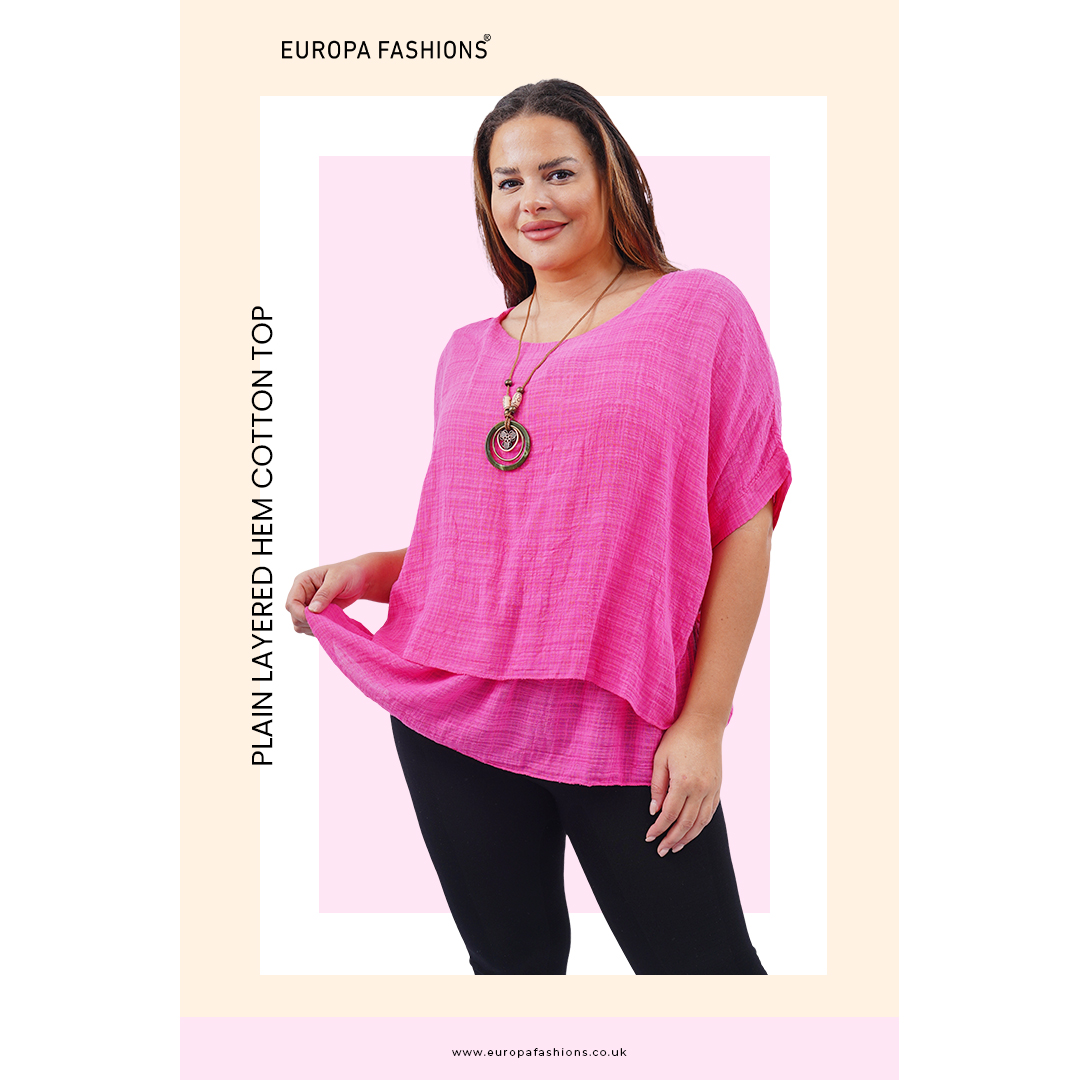 Discover timeless style with our Plain Layered Hem Cotton Top. Effortlessly chic, this versatile piece adds a touch of sophistication to any outfit.
Buy Now: rb.gy/tmk9jg

#top #plain #cottontop #womenstop #wholesaleuk #womenswear #wear #shoppingonline #europafashions