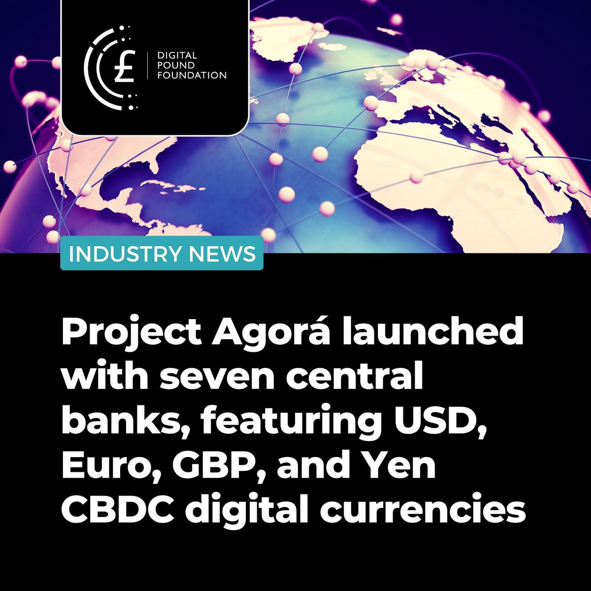#ProjectAgorá launched this week with seven #centralbanks, featuring #USD, #Euro, #GBP, and #Yen #CBDC #digitalcurrencies. The #US Federal Reserve Bank of New York has clarified that its involvement is solely for research and experimentation purposes 👉 buff.ly/49leZex