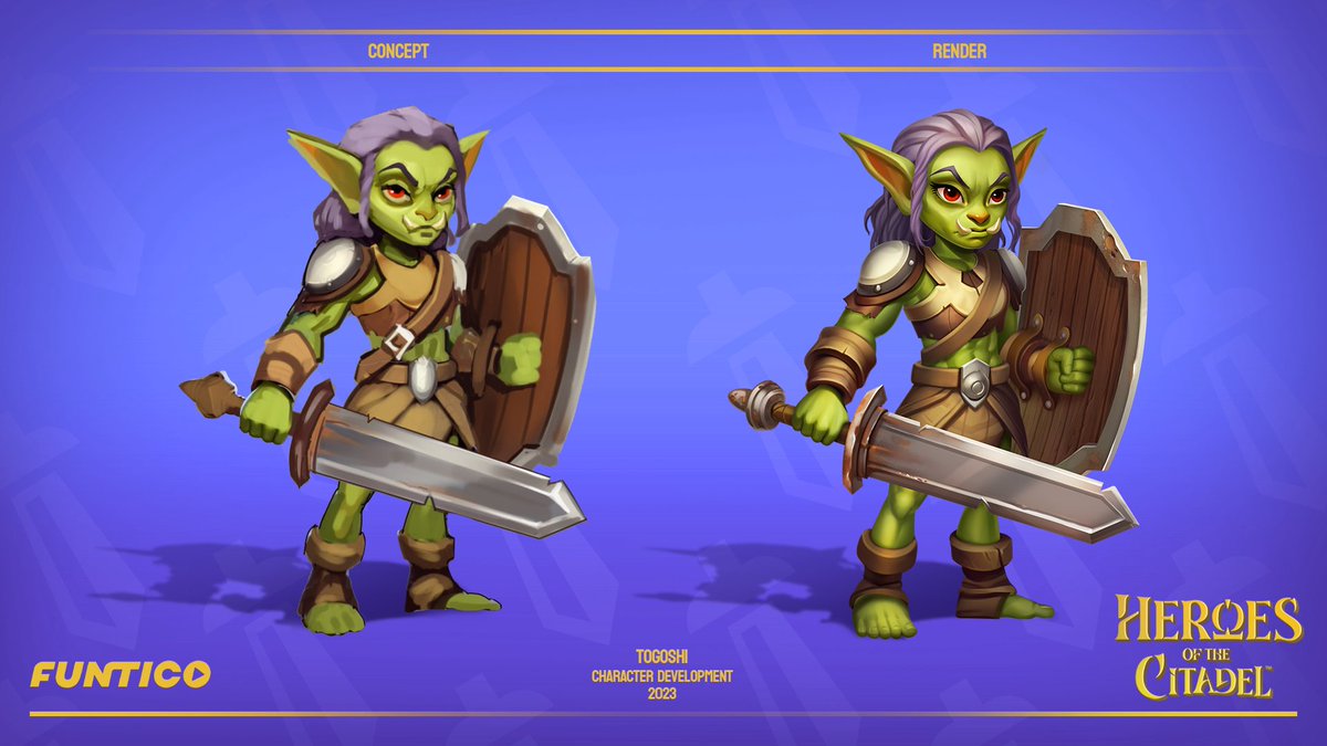 funtico_gaming's tweet photo. Hey, it's #screenshotsaturday! 

Take a peek at some cool concept art we have for our upcoming game, Heroes of the Citadel👇

#gamedev #videogames https://t.co/AzwuCOue3A