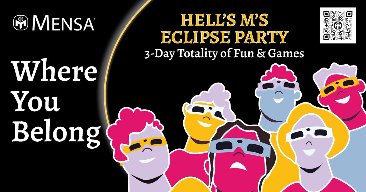 Join Mensa us.mensa.org/join/ #Eclipse