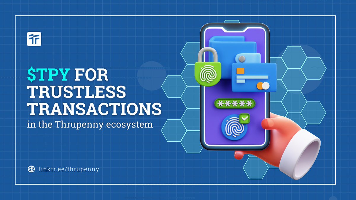 Dive into how $TPY tokens are central to the Thrupenny ecosystem! Empowering users with trustless transactions. #Web3 #Thrupenny