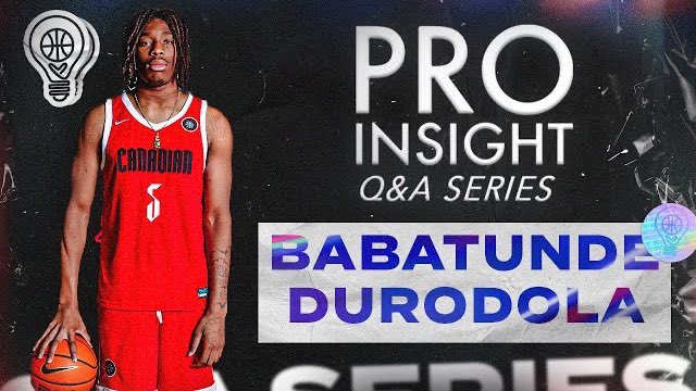 Pro Insight Q&A series: Babatunde Durodola 🔗youtu.be/wfUOBo_pLcQ