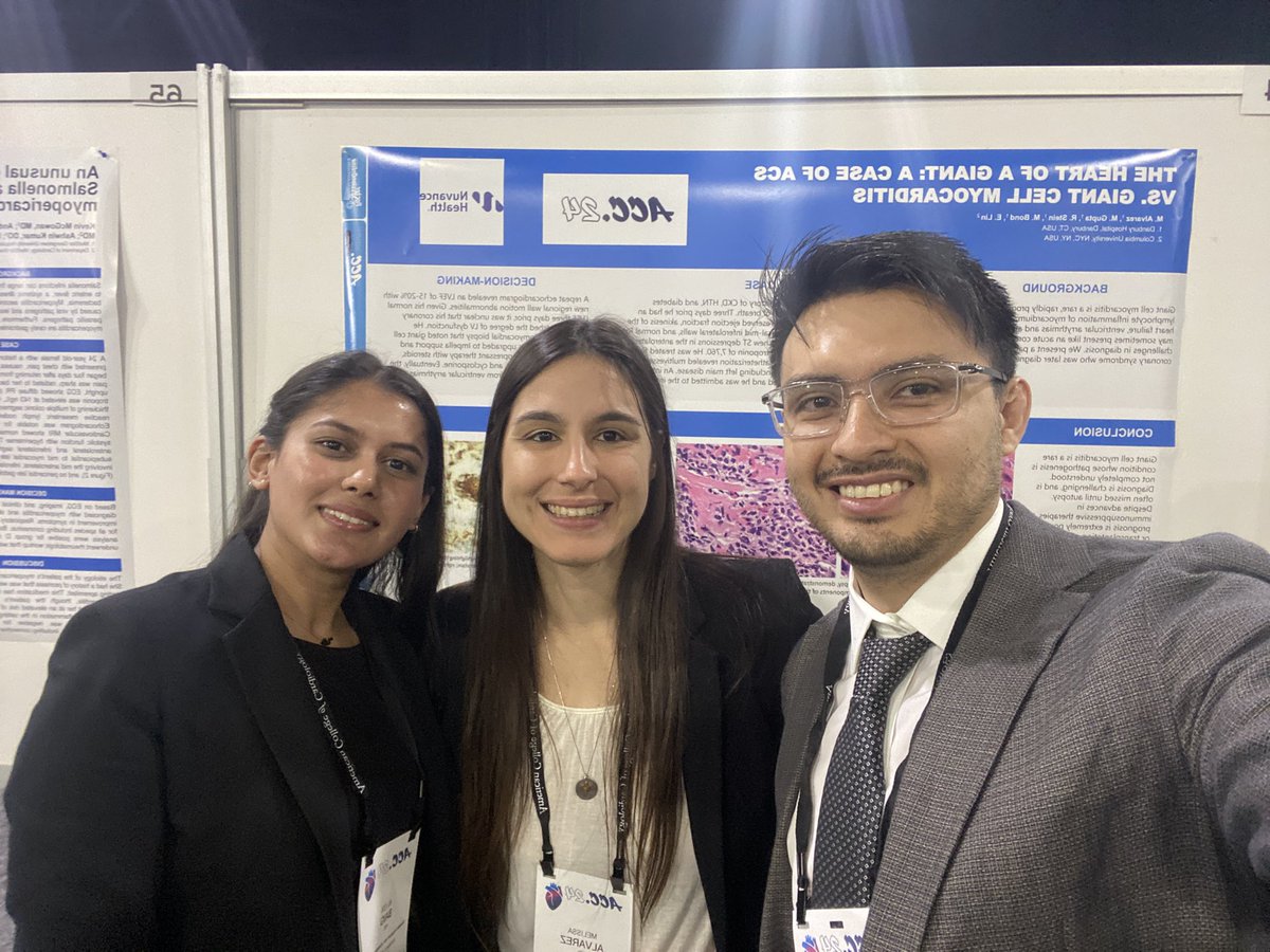 bryannicolalde1's tweet photo. Very excited and happy to see some friends and connect to new ones at #ACC24 @ACCinTouch @malvarez_md @AlyzaBaig @AndreeFrans @pledesma_MD https://t.co/FNdJbgjbBe