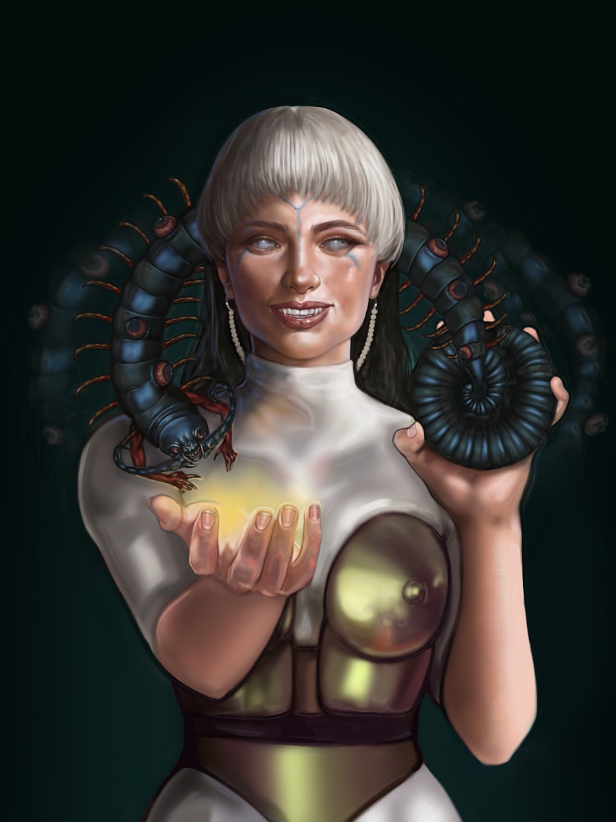 Akuarelen94's tweet photo. Gn frens 🌛

Don't let this woman catch you 😈

#darkart #fulldigital https://t.co/orL4EeU7YT