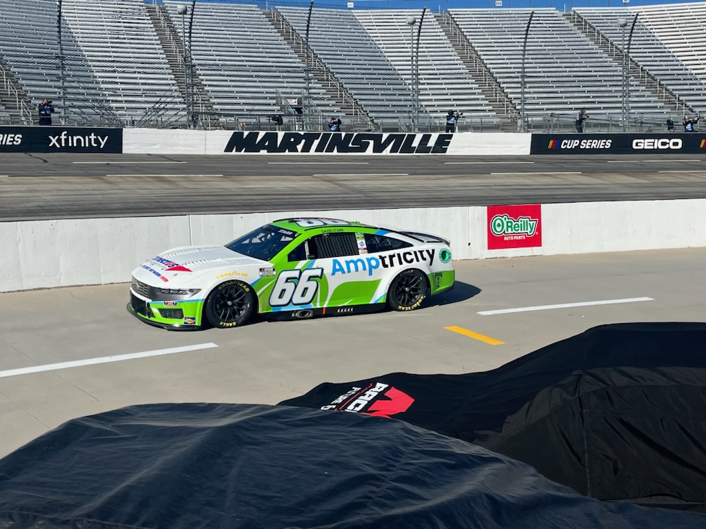 Ran a 21.109 in qualifying, our fastest lap of the day. 400 laps on deck tomorrow to keep improving and gaining experience with the Next Gen! #NASCAR #CookOut400 #LetsGoRacing