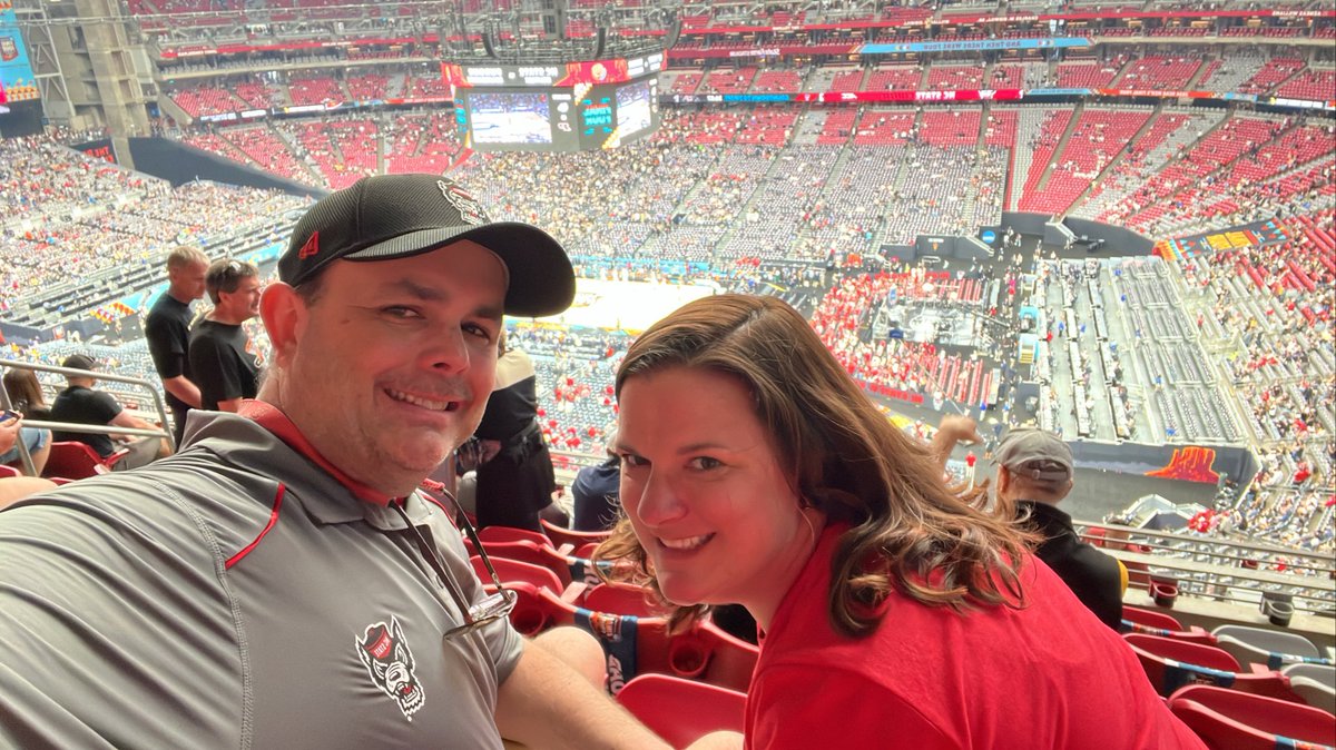 Go Pack! #ncstateselfie #ncstate #gopack #final4 #FinalFour2024
