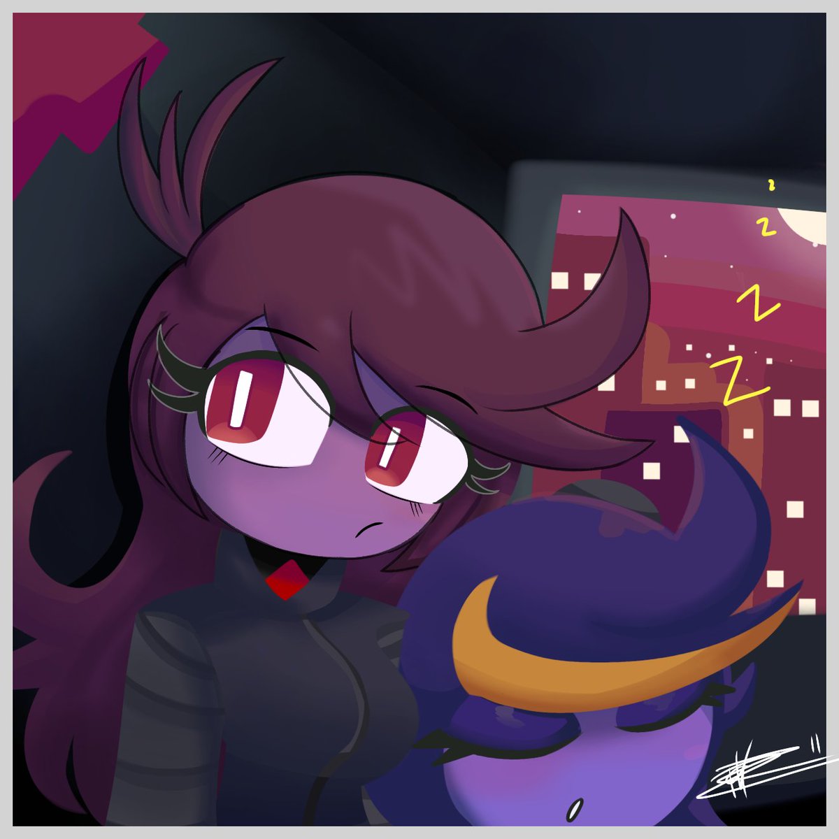 YasperTheMoss's tweet photo. I wanted to experiment a little and make a drawing without outlining, which means doing it in parts.
I hope you like it, I did what I could and I don't think it turned out bad either.
#originalcharacterart #ocart #digitalart #lizardoc https://t.co/PVpPvjQzwT