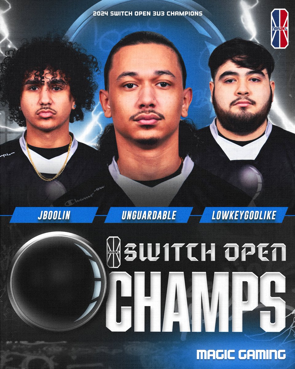 🏆 THE 2024 SWITCH OPEN CHAMPIONS🏆 @MagicGaming is adding the SWITCH OPEN trophy to their trophy case!