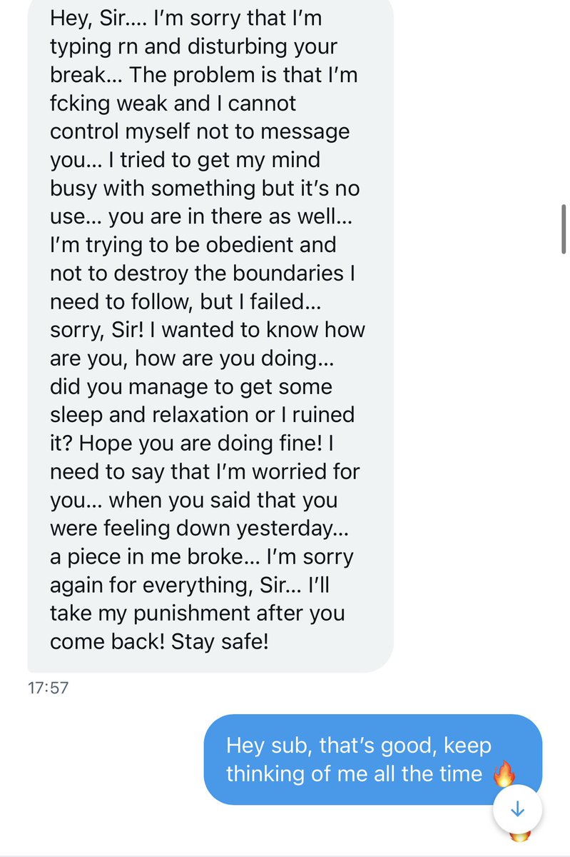 zoomthatboy's tweet photo. You’ve started with a #tribute. You thought— “I will send only once, 15€”. 🤤
Then it happened to be: “I'm so #obsessed with you! You are all that's on my #mind! I need to be your #property! I really want to send to show how #obedient I am and #mindlessly #controlled by you!” 🥵 https://t.co/BwnpVc0q04