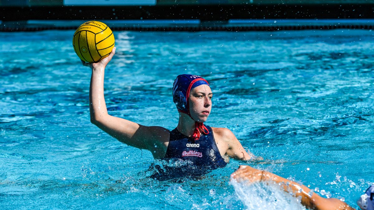#GCCWaterPolo Recap: @fresnostatewp Doubles-Up CUI in GCC Win, 14-7, pulling away in second half. Details >> gccwaterpolo.com/news/2024/4/6/… #ncaawaterpolo