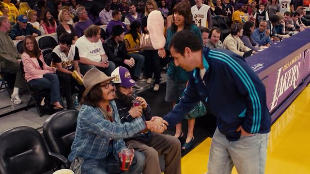 LakotaDi's tweet photo. Screenshots from the film "Jack and Jill" with Al Pacino. JD has got a Justin Bieber t-shirt on.
#JohnnyDeppIsLoved 
#JohnnyDeppIsALegend 
#PositivityforJohnnyDepp https://t.co/kaKCcQR64y