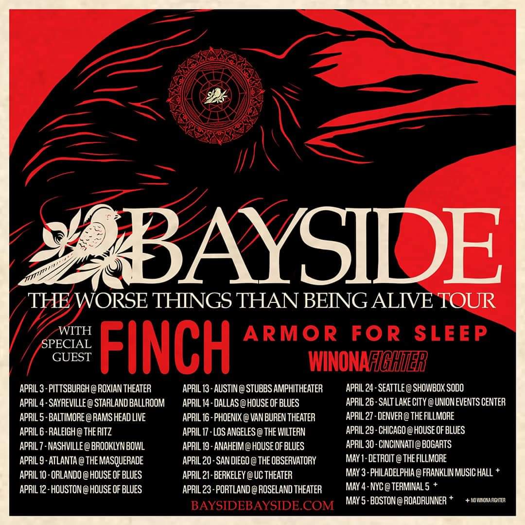 Our Associate Editor/Photographer @imdaphs is geared up and stoked to be photographing the @BaysideBand show tonight at a packed @ritzraleigh! Great openers including @officialfinch_ @ArmorForSleep & @winonafighter! #bayside #finch #armorforsleep #winonafighter