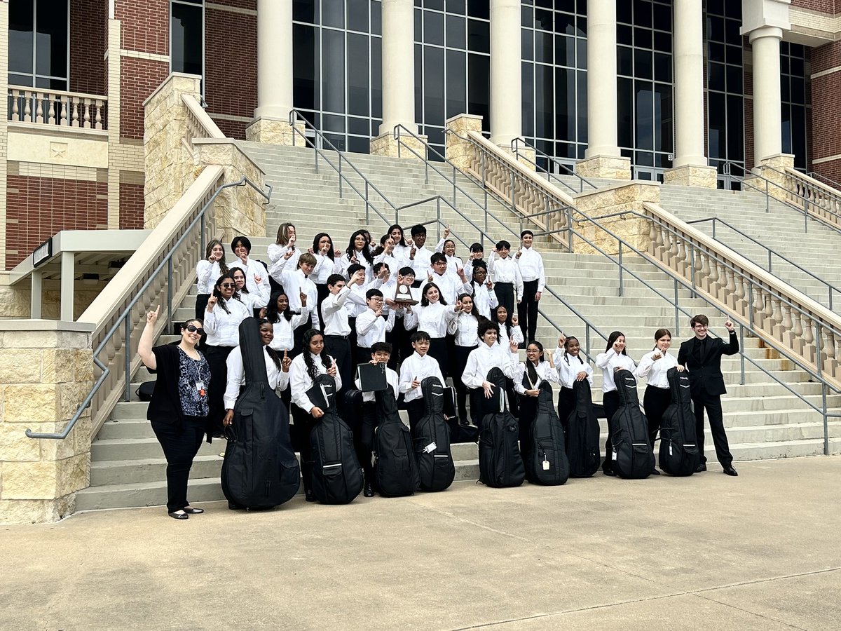 Congrats Anthony Middle School Symphony Orchestra. Amazing UIL performance today!! 🥇🥇🥇🥇🥇🥇
