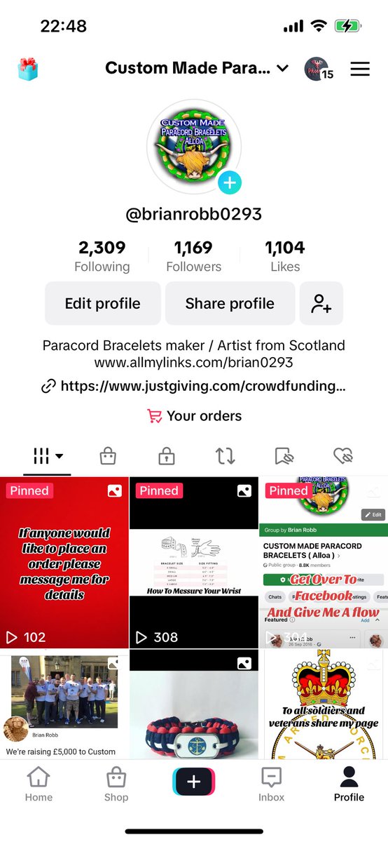 Anyone on TikTok come follow me tiktok.com/@brianrobb0293